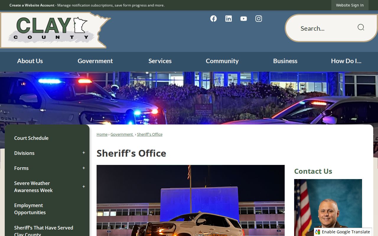 Clay County arrest warrant service handled by the sheriff warrant and transport unit